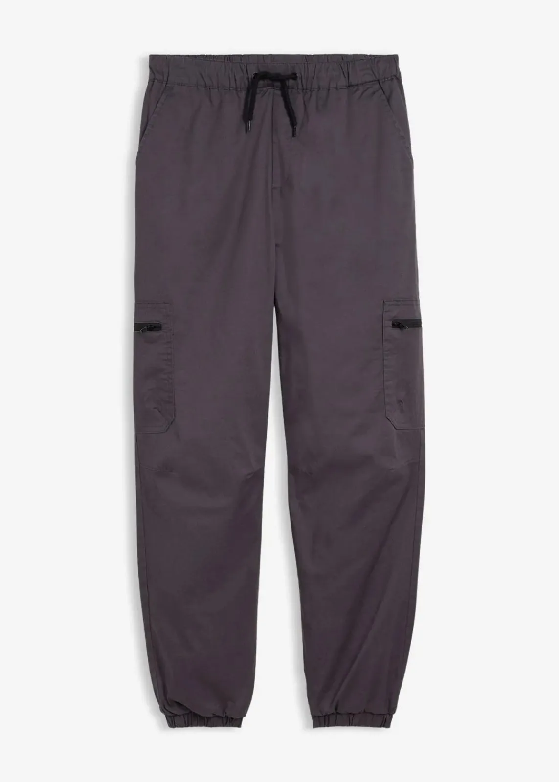 bonprix Jungen 9-16 Jahre·Jacken & Outdoor|Jungen 9-16 Jahre·Hosen|Thermo Loose Fit Cargohose mit Jerseyfutter dunkelgrau