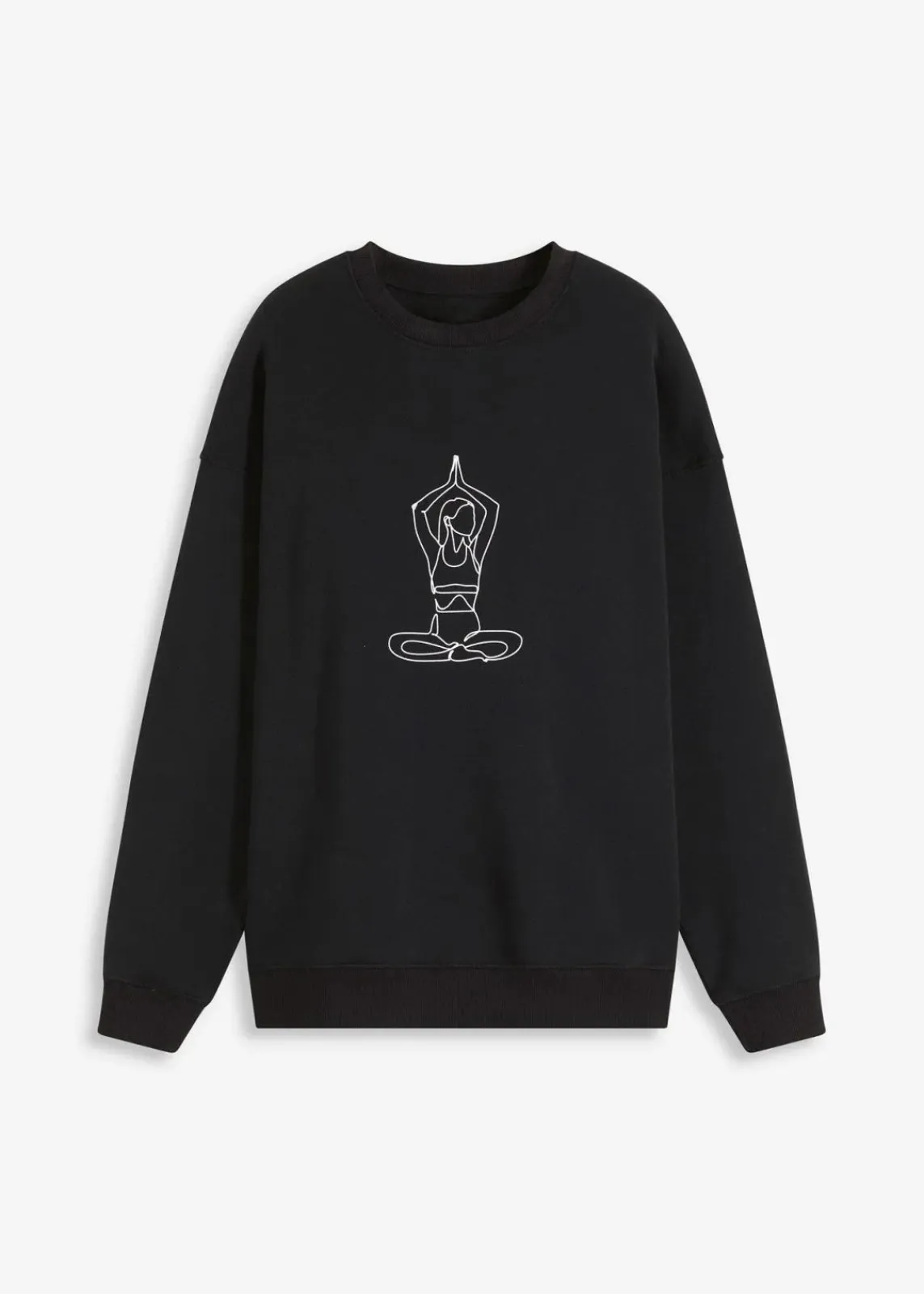 Thermo Oversized Funktions-Sweatshirt, schnelltrocknend|bonprix Clearance