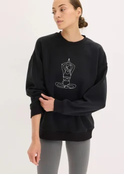 Thermo Oversized Funktions-Sweatshirt, schnelltrocknend|bonprix Clearance