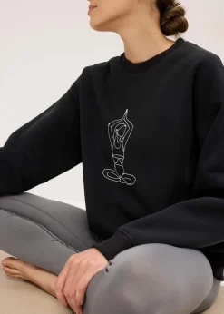 Thermo Oversized Funktions-Sweatshirt, schnelltrocknend|bonprix Clearance
