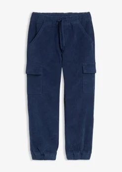 Thermo Regular Fit Cargo-Schlupfhose aus Cord mit Jerseyfutter|bonprix Outlet