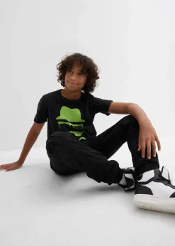 Thermo Regular-Fit Schlupfhose mit Jerseyfutter|bonprix Discount