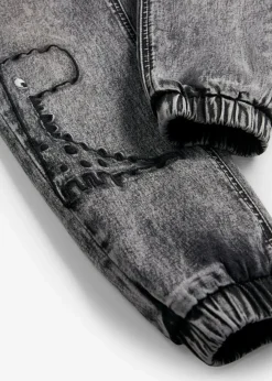 bonprix Jungen 2-8 Jahre·Jeans & Hosen|Jungen 2-8 Jahre·Jacken & Outdoor|Thermo Regular-Fit-Schlupf-Jeans mit Jerseyfutter schwarz denim
