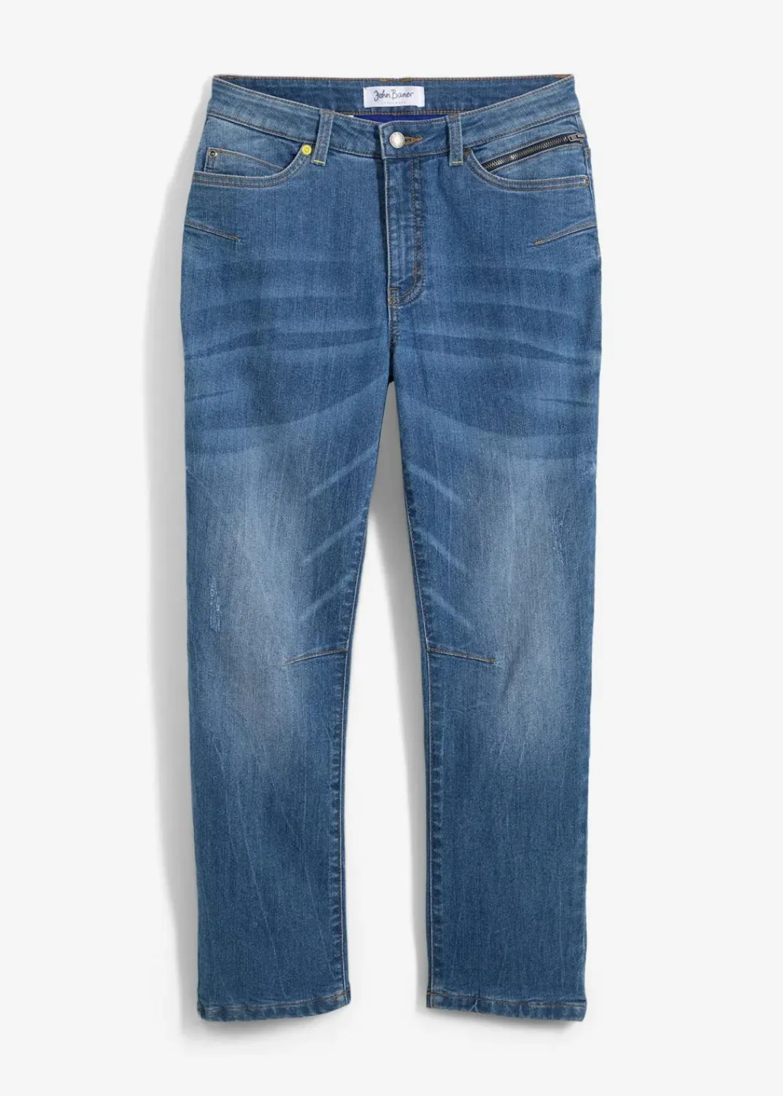 bonprix Jungen 9-16 Jahre·Bademode|Jungen 9-16 Jahre·Jacken & Outdoor|Thermo Slim-Fit-Jeans mit Flanellfutter, Tapered blue stone