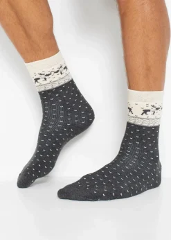 Thermo Socken mit Bio-Baumwolle (3er Pack)|bonprix New