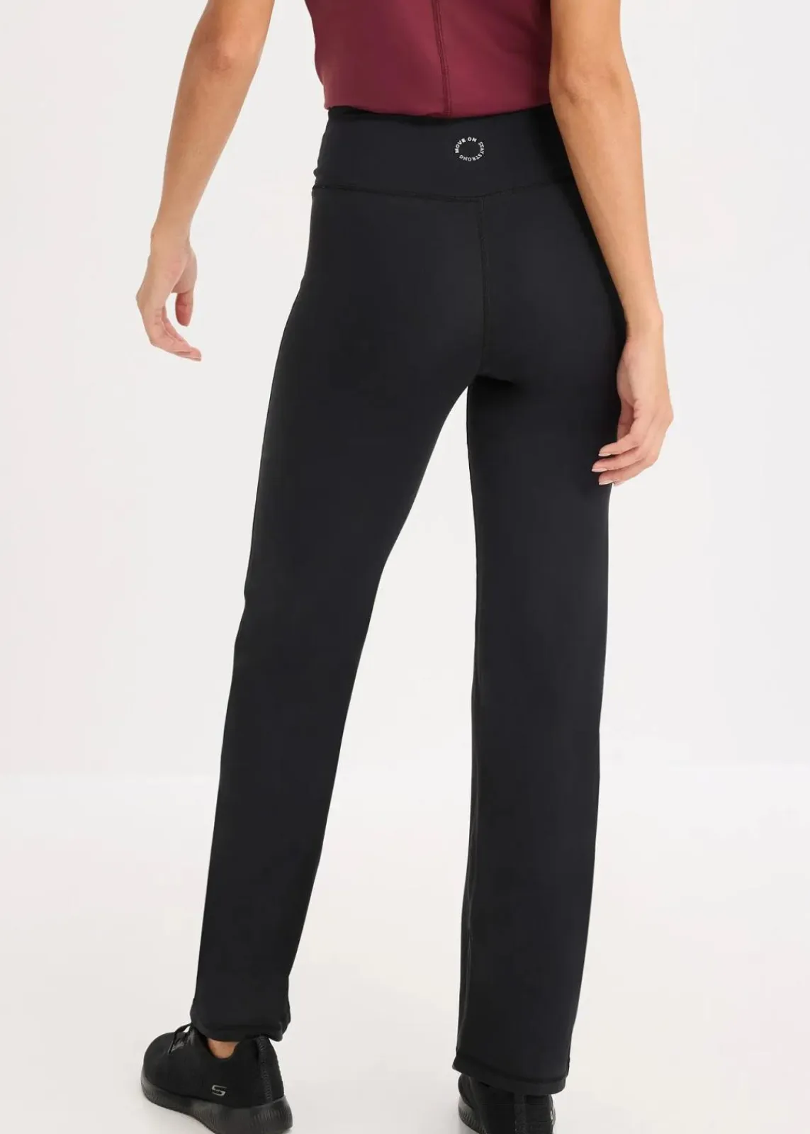 Thermo Sport-Hose aus weichem Material, gerades Bein|bonprix Clearance