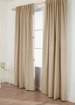 Thermo Verdunkelungsvorhang mit samtiger Oberfläche (1er Pack)|bonprix Sale