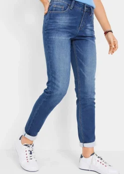 Thermojeans mit kuscheliger Innenseite, Boyfriend|bonprix Clearance