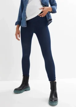 bonprix Bekleidung·Blazer|Thermo-Leggings für die Schwangerschaft in Jeansoptik blau