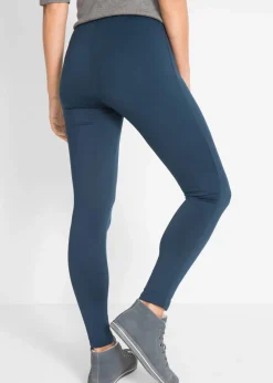 bonprix Hosen|Thermobekleidung|Thermo-Leggings mit Bequembund dunkelblau