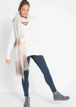 bonprix Hosen|Thermobekleidung|Thermo-Leggings mit Bequembund dunkelblau