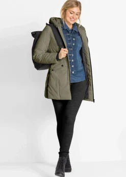 Thermo-Leggings mit Rippbund|bonprix Outlet