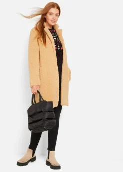 bonprix Bekleidung·Kleider|Hosen|Thermo-Leggings mit Teddyfutter schwarz