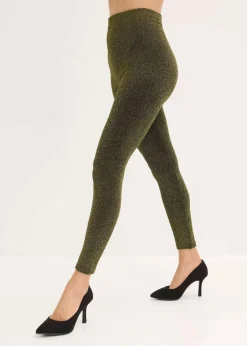 Thermo-Strumpfleggings aus Glitzergarn|bonprix Clearance