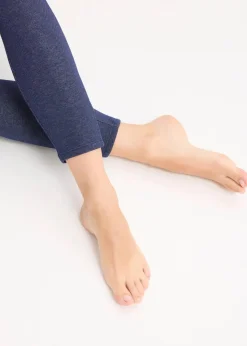 Thermo-Strumpfleggings in Jeansoptik|bonprix Outlet