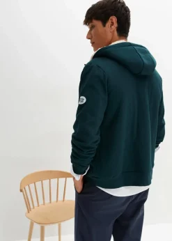 Thermo-Sweatjacke mit Kuschel-Fleece-Futter|bonprix Outlet