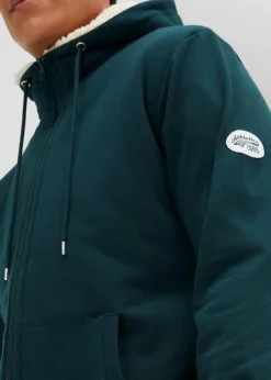 Thermo-Sweatjacke mit Kuschel-Fleece-Futter|bonprix Outlet