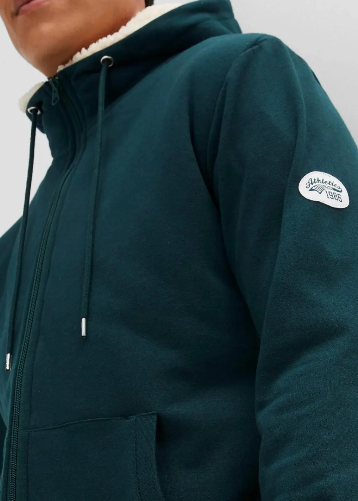 Thermo-Sweatjacke mit Kuschel-Fleece-Futter|bonprix Outlet