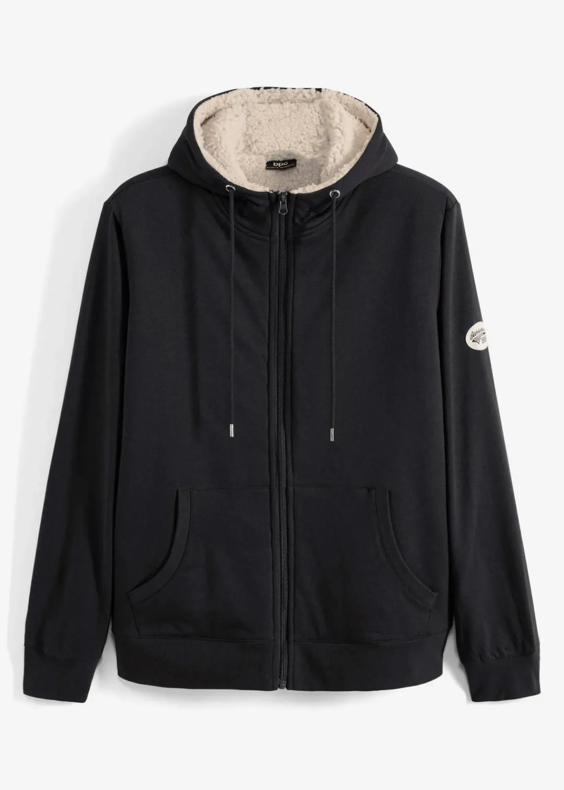 Thermo-Sweatjacke mit Kuschel-Fleece-Futter|bonprix New