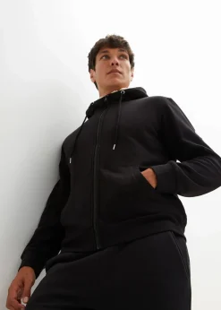 Thermo-Sweatjacke mit Kuschel-Fleece-Futter|bonprix New