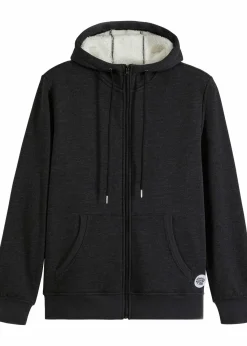 Thermo-Sweatjacke mit Kuschel-Fleece-Futter|bonprix Discount