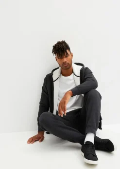 Thermo-Sweatjacke mit Kuschel-Fleece-Futter|bonprix Discount