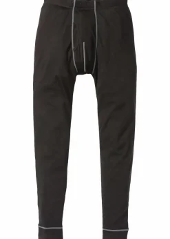 bonprix Pyjamas|Boxershorts|Thermo-Unterhose mit Eingriff schwarz