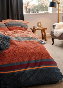 bonprix Vorhänge|Thermo-Vorhang mit weicher Fleece-Rückseite, auch in extra lang (1er Pack) grau