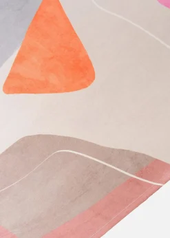 bonprix Geschirr & Servieren|Tischdecken|Tischläufer mit grafischem Druck wasserabweisend creme/bunt