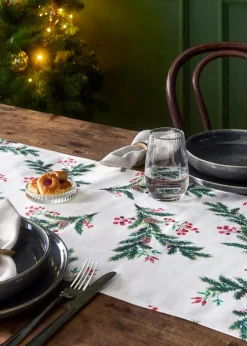 Tischläufer mit Tannenzweig Druck|bonprix Outlet
