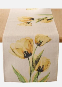 Tischläufer mit Tulpen Druck|bonprix