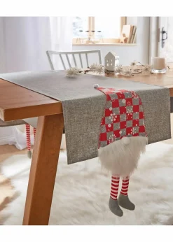 bonprix Geschirr & Servieren|Tischdecken|Tischläufer Wichtel mit Applikationen rot/grau/weiß