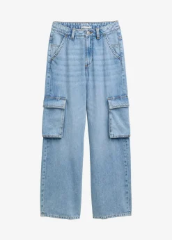 Tom Tailor Mädchen 9-16 Jahre·Jeans|Cargo-Jeans clean light stone blue denim