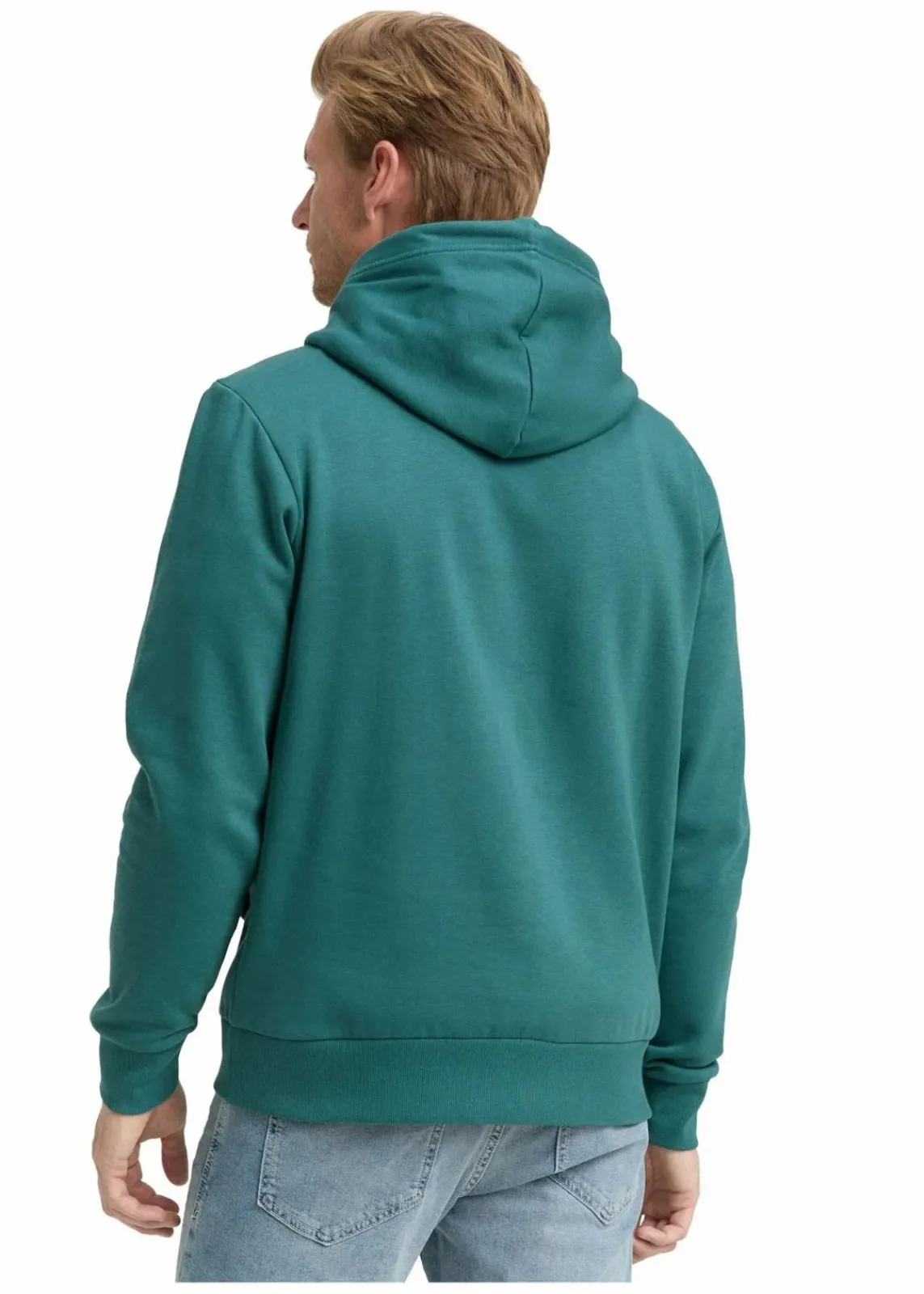 Tom Tailor Große Größen|Marken|Hoodie dunkelgrün bedruckt