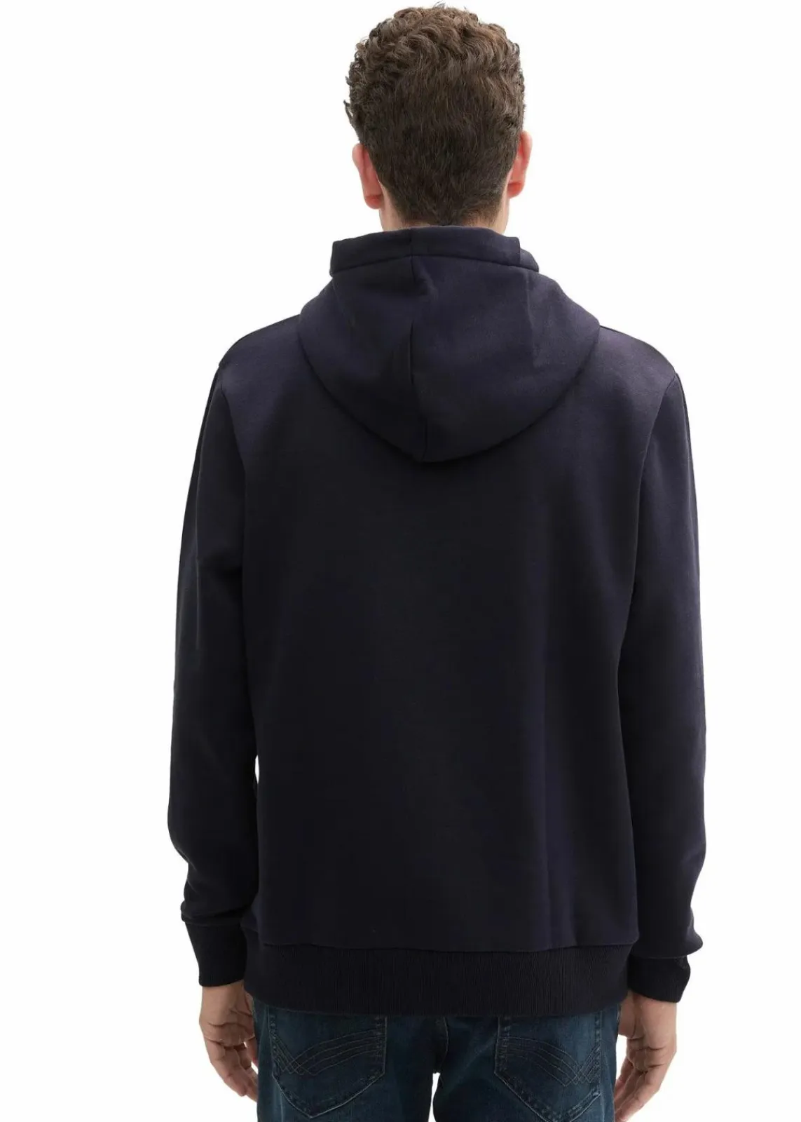 Tom Tailor Marken|Sweat|Hoodie blau bedruckt