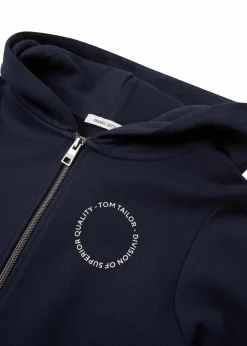 Kapuzen-Sweatjacke|Tom Tailor Online