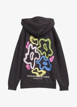 Tom Tailor Mädchen 9-16 Jahre·Sweat & Strick|Oversize-Sweatshirt grau bedruckt