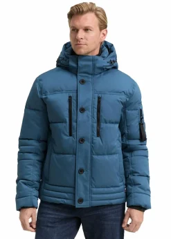 Tom Tailor Große Größen|Marken|Puffer-Jacke blau