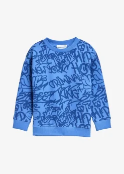Tom Tailor Jungen 2-8 Jahre·Nachhaltigere Materialien|Jungen 2-8 Jahre·Sweat & Strick|Sweatshirt blau bedruckt