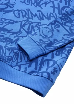 Tom Tailor Jungen 2-8 Jahre·Nachhaltigere Materialien|Jungen 2-8 Jahre·Sweat & Strick|Sweatshirt blau bedruckt