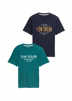 T-Shirt (2er Pack)|Tom Tailor Discount
