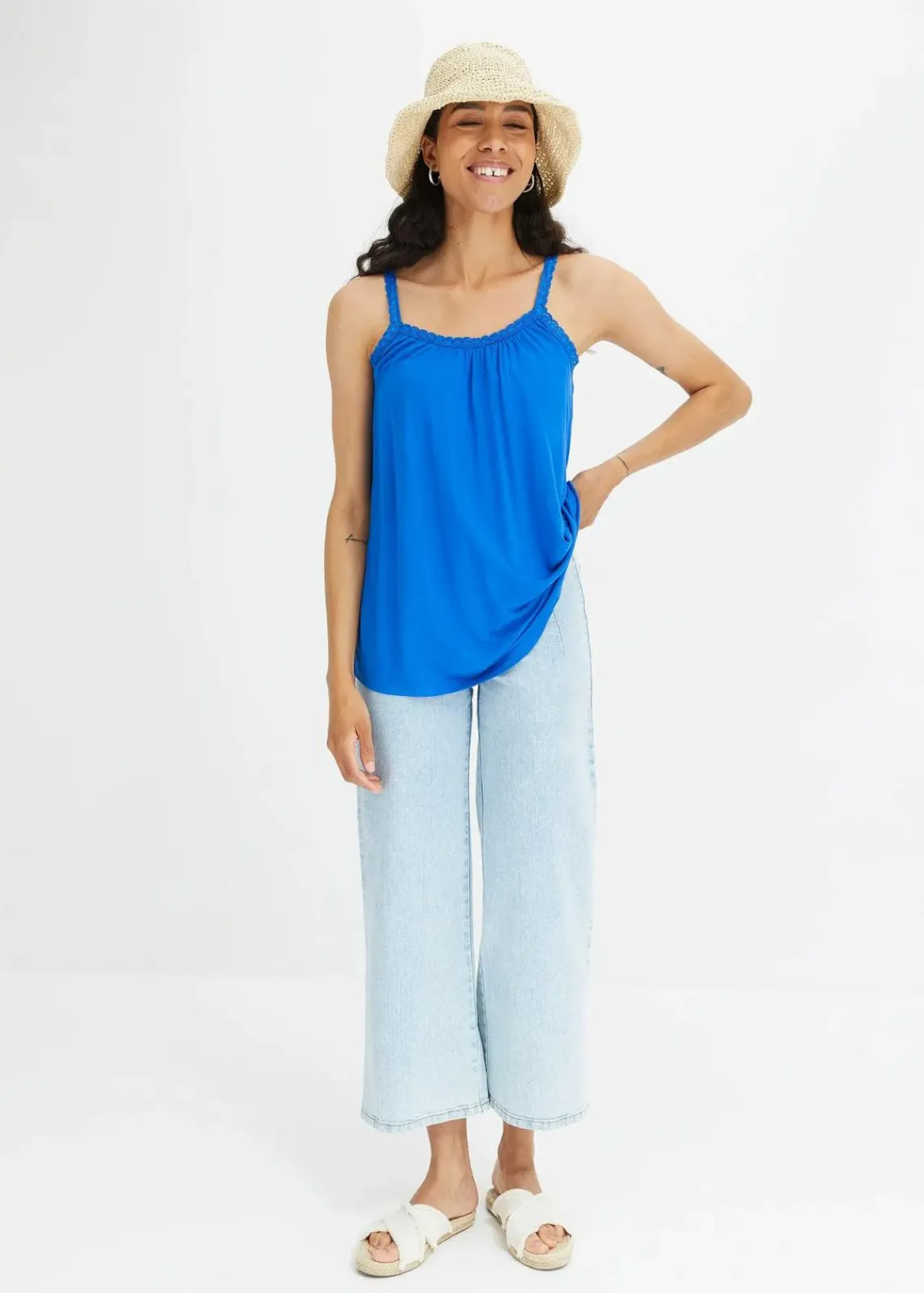 Top aus fließender Viskose|bonprix Online