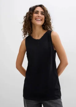 Top aus reiner Bio-Baumwolle (2er Pack)|bonprix Sale