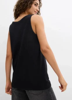 Top aus reiner Bio-Baumwolle (2er Pack)|bonprix Sale