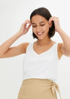 Top aus reiner Bio-Baumwolle|bonprix Outlet