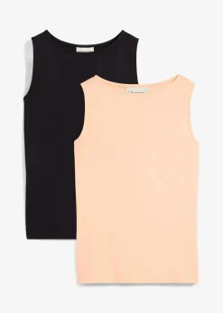 Top aus softer Viskose (2er Pack)|bonprix Hot