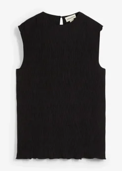 Top aus strukturiertem Crinkle|bonprix Hot