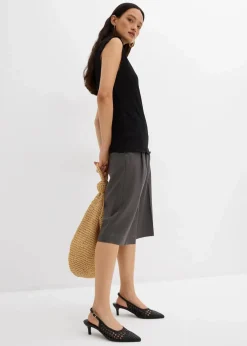 Top aus strukturiertem Crinkle|bonprix Hot