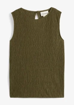 Top aus strukturiertem Crinkle|bonprix Sale