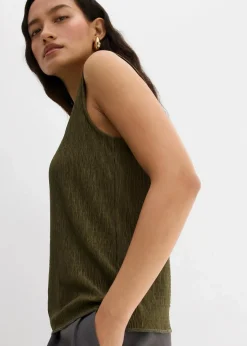 Top aus strukturiertem Crinkle|bonprix Sale